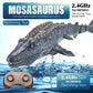 Interactive Dinosaur Toy with Wireless Charging, Remote Control & Realistic Movements