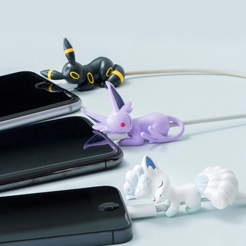 Bite-Themed Cable Protectors - Durable, Cute, Flexible, and Easy to Install for All Cables