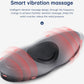 Inflatable Lumbar Traction Massager with Heat Therapy - Adjustable Support for Lower Back Pain