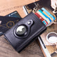RFID Carbon Fiber AirTag Tracker Cover - Stylish, Scratch-Resistant & Secure Card Pack