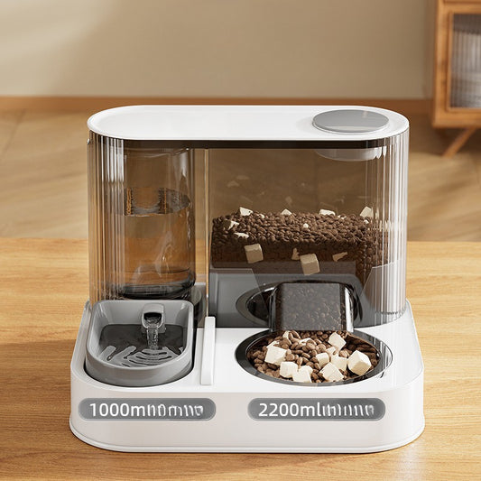 New 2-in-1 Automatic Cat Feeder & Water Dispenser