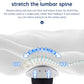 Inflatable Lumbar Traction Massager with Heat Therapy - Adjustable Support for Lower Back Pain