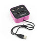 USB Hub Combo - Multi-Port Expansion, High-Speed Data Transfer & Plug-and-Play Functionality
