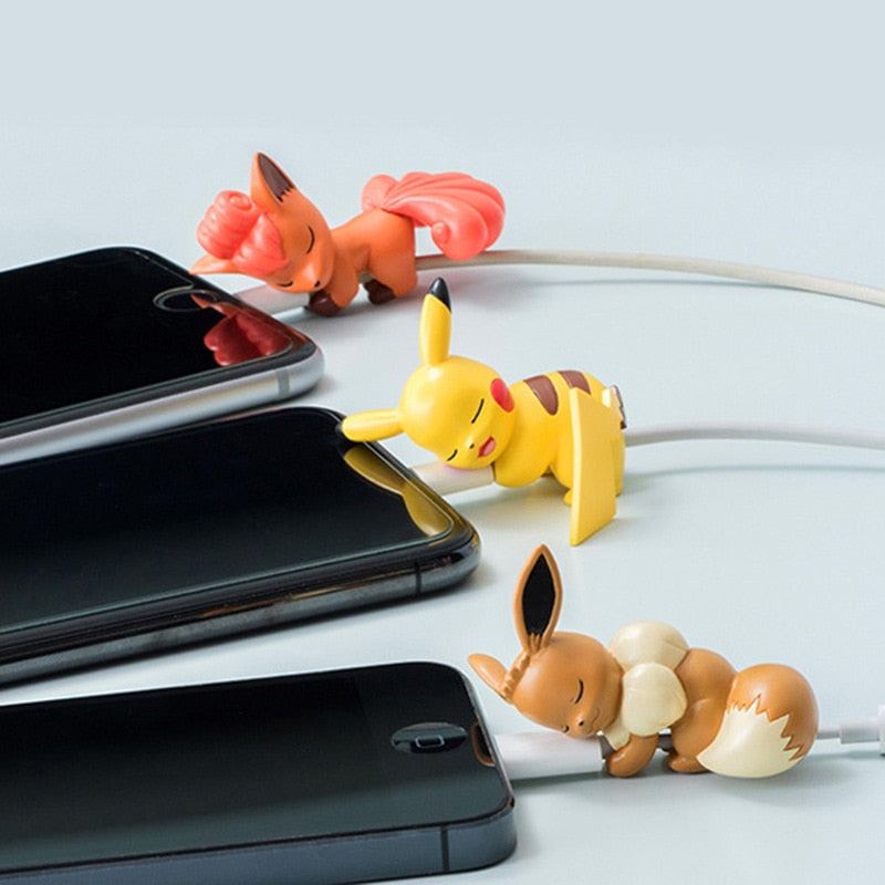 Bite-Themed Cable Protectors - Durable, Cute, Flexible, and Easy to Install for All Cables