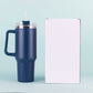 Large Capacity Car Cup with Handle – 304 Stainless Steel Vacuum Thermos, Portable Ice Cup