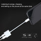 Dual Function iPhone Adapter - Charge and Listen to Music Simultaneously, Compact Design