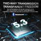 Transparent Bluetooth Headset - Stylish, Ergonomic, High-Fidelity Sound & Hands-Free Calls