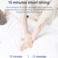 Inflatable Lumbar Traction Massager with Heat Therapy - Adjustable Support for Lower Back Pain