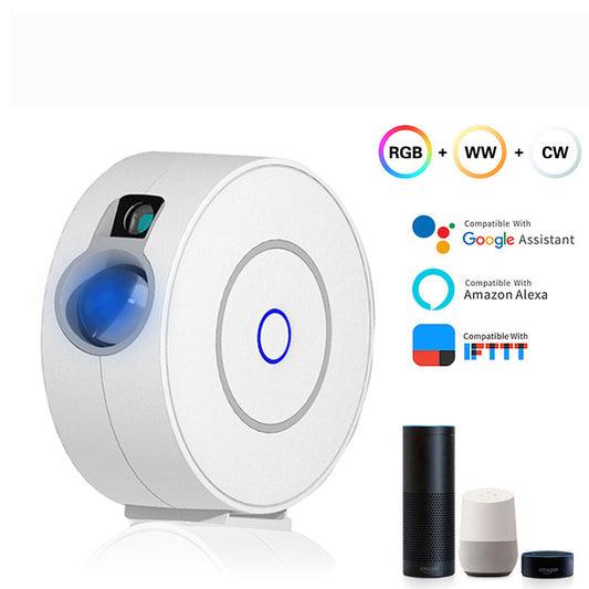 Smart Starry Sky Projector Night Light - WiFi Control, Adjustable Brightness & LED Technology