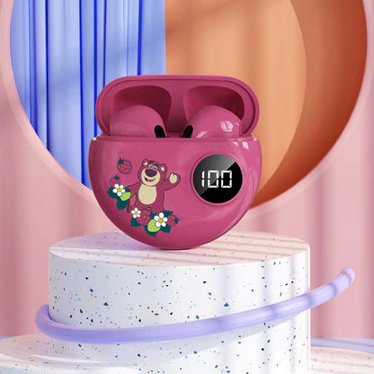 Disney TWS Earbuds with Minnie & Mickey Design - High-Quality Sound, Bluetooth & Long Battery