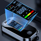 Digital Alcohol Tester Breathalyzer with LCD Display – USB Rechargeable Keychain for Safety