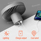 10000mAh Rechargeable Camping Fan - Portable, Powerful Performance for Outdoor & Desktop Use