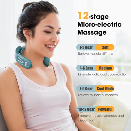 Portable Cervical Massager – Neck Device for Pain Relief & Relaxation