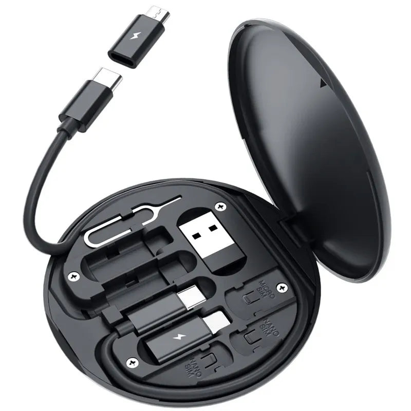 Multi-Function Adapter Kit - 60W Fast Charging, OTG Converter, Universal Compatibility