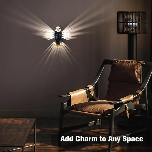 Eagle Wall Light – Stylish LED Night Lamp for Bedrooms, Living Rooms & Stairways